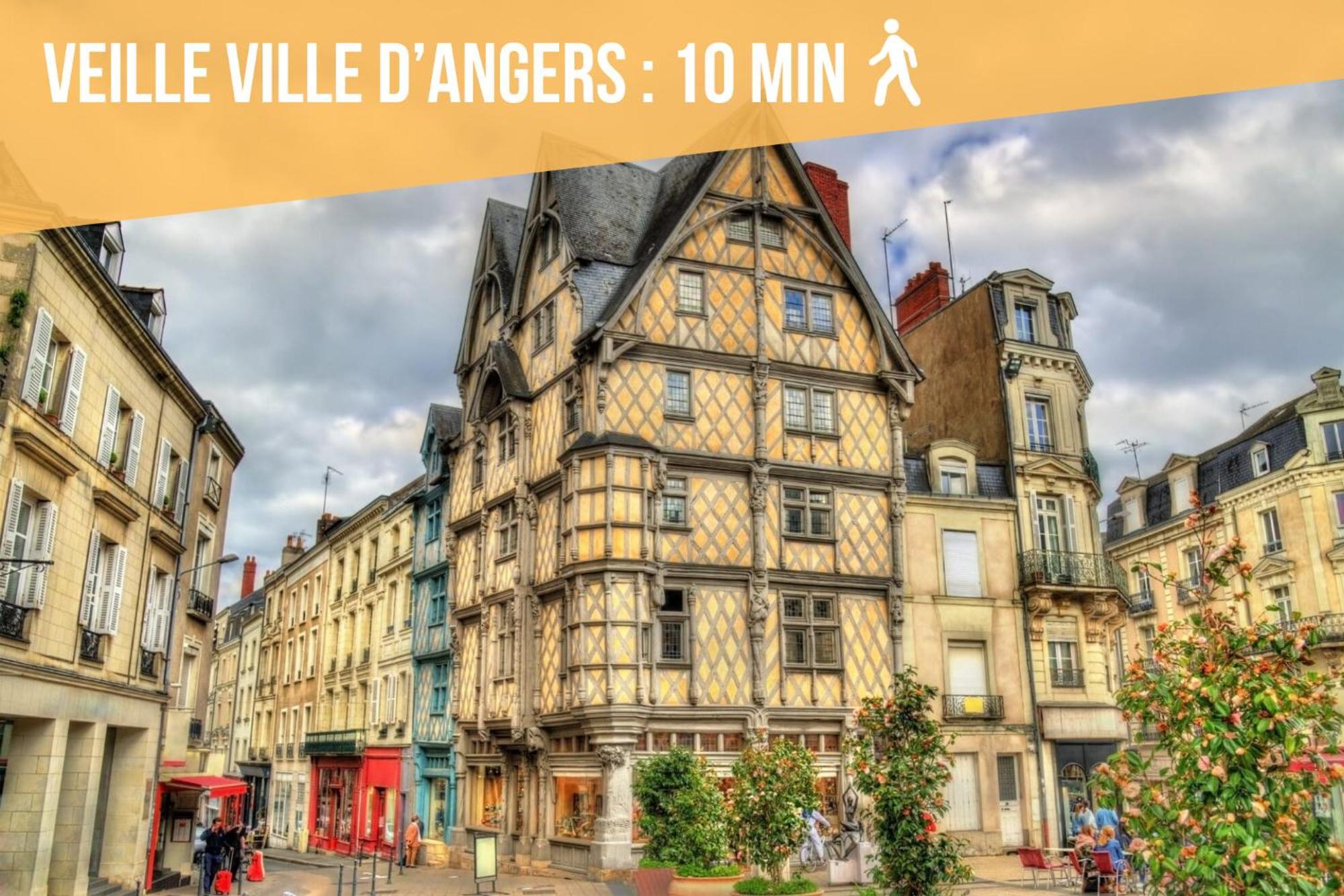 Appartement Coeur De Ville Angers Bagian luar foto